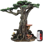 Ebros Gift Enchanted Whispering Forest Fairy Garden Fantasy Ent Greeman Spirit Tree House Display Statue for Mini Fairies Do It Yourself Decor Ideas Accessories Collection - Image 5