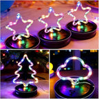 VOOKRY 12 Pack Solar Mason Jar Lights, 30 LED Mason Jar Lids Waterproof Firefly Fairy String Lights with 12 Hangers(No Jars), for Outdoor Patio Garden Yard Lawn Party Wedding Decoration - Multicolor - Image 7