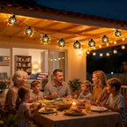 Vigdur Lantern String Lights, 10 G40 Bulbs Star String Lights, 11FT - Image 4