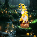 twinbling 13" Garden Solar Spring Gnomes Statues Outdoor - Image 5