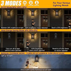 Brilvibera Outdoor Wall Light Motion Sensor, Dusk to Dawn Outdoor Lighting - Image 5