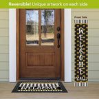 Briarwood Lane Everyday Double Sided Reversible Pine Porch Leaner 47x9.5 Checkerboard Porch Leaner - Image 3