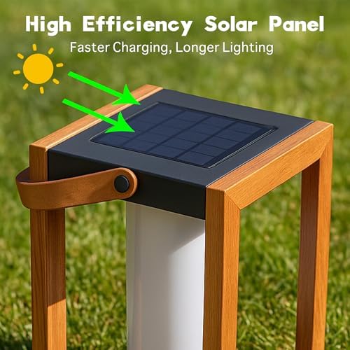 EcoGreen Solar Lanterns Outdoor Waterproof, Solar Lights for Yard (Small) - Image 4
