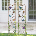 2 Pack Metal Garden Trellis for Climbing Plants - Image 6