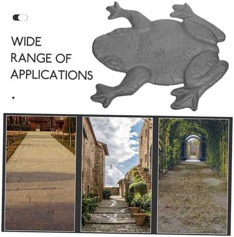 Cast Iron Frog Stepping Stone Outdoor Garden Decor for Pathways - Image 3