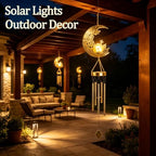 Cat Solar Wind Chimes for Outside Gifts for Women, Garden Decor - Image 4