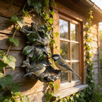 Whimsical Tree Face Garden Decoration ，Tree Faces Decor Outdoor Wallmounted Statue Art with Leaf Features, Outdoor Decor Garden Accessory (Home Decor) - Image 5
