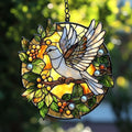 Peaceloving Dove Acrylic Suncatcher by AVAGAN