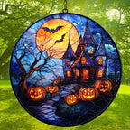 Halloween Gothic Castle Acrylic Suncatcher - Image 3