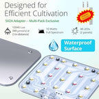 Under Shelf Grow Light, Auto Timer, Dimmable, Daylight White, 2-Pack - Image 4