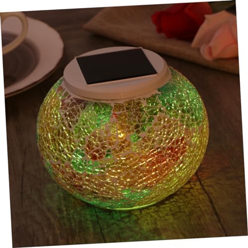 TOYANDONA Solar-Powered Glass Ball LED Garden Lights Waterproof Outdoor Solar Light Balls for Patio Lawn and Garden Decoration - Image 6