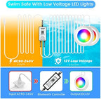 LyLmLe LED Pool Lights 50W Double Lights with APP Control for Giant Pools - Image 3