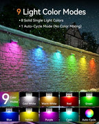 Fence Lights Solar Powered with Remote 16 Pack, IP65 Waterproof - Image 3