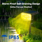 JEJOT Solar Spot Lights Outdoor Waterproof, Solar Spotlights, 8 Pack - Image 6