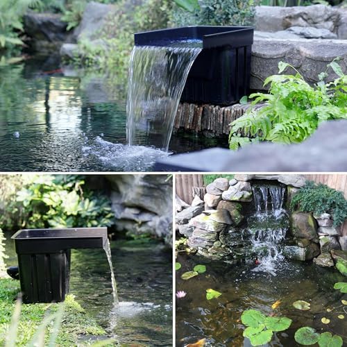 NFESOLAR Pond Waterfall Spillway Kit for Ponds Streams up to 3,000 Gallons - Image 6