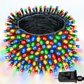 Extendable 108FT 300 LED Christmas String Lights Indoor Outdoor Multicolor by Halloween
