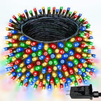 Extendable 108FT 300 LED Christmas String Lights Indoor Outdoor Multicolor by Halloween