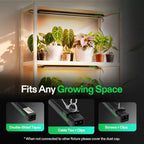 VIVOSUN T5 Grow Lights for Indoor Plants, 3000K Full Spectrum, 2FT, 4-Pack - Image 4