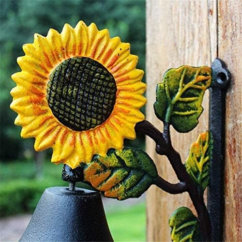Cast Iron Wall Hanging Bell, with Bracket Dinner Bell Feel The Vibe of Traditional Family Meals and Gatherings. Made of Heavy Cast Iron - Image 3