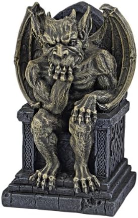 Design Toscano Hemlock's Gargoyle Throne Statue: Small by DesignToscano