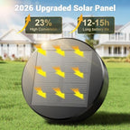 Amzarp 16 Pack Solar Garden Lights, Outdoor Bright LED Solar Pathway Lights - Image 2