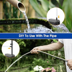 Biling 12W Solar Pond Pump Dry-Run Protection Quiet Fountain Pump Bird Bath - Image 5