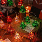 CAKERS Led Christmas String Lights|Creative Ambient Decor Fairy Lights|Hanging Copper Wire Lights|Night Lamps for Birthday Party Xmas Tree Decor,Box Shape,2m(6.5ft)-10LED-USB - Image 4