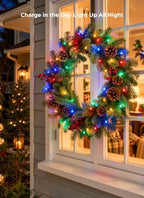 Minetom 6 Pack Solar-Christmas-Lights-Outdoor, Total 236FT, 600 LEDs - Image 2