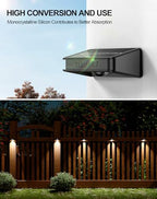 10 Pack Solar Fence Lights - 3 Modes, 9 Colors Outdoor Solar Lights, Waterproof IP 65, 35lm for Step, Stair, Deck, Wall, Patio, Walkway, Porch - Image 6