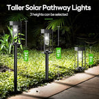 COXSENI Solar Path Lights Outdoor Waterproof 6500K Cool White, 8 Pack - Image 5