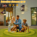Exterior Light Fixtures Motion Sensor Wall Mount Oil Rubbed Bronze - Image 4