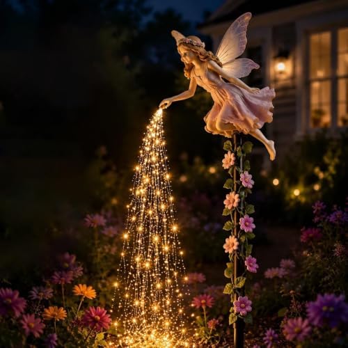 Fairy Sprinkling Magic Dust Garden Light Fairy Garden Accessories Outdoor by Unknown
