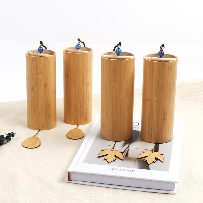 Meditation Bamboo Wind Chimes for Sound Healing Windchime for Meditation Home & Garden Decoration as Gifts (Rain-Dm Chord) - Image 5