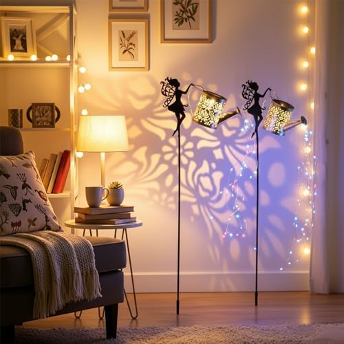 Solar Hummingbird Lights for Outside Garden Decor Stake Lamp Outdoor Gift by Unknown