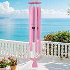 45" Wind Chimes for Outside Deep Tone - 6 Thicken Tubes Large Windchimes by Creatingvividfunspacesforyouroutdoors