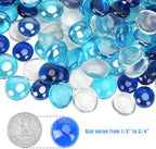 Mr. Fireglass 10lbs 1/2" Reflective Blended Fire Glass Beads for Firepit - Image 2