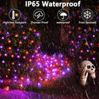 SyouHome Solar String Lights Outdoor, 6 Pack 600 LED Solar Halloween Lights - Image 6