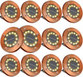 Outdoor In-Ground Lights Solar Disc Lights Outdoor Solar Garden Lights by HOFLYW