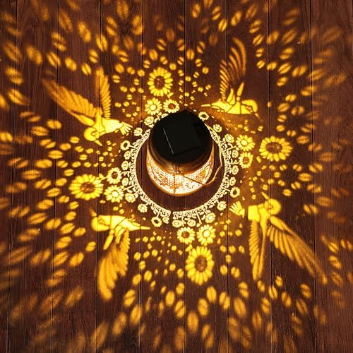 Hummingbird Solar Lanterns Outdoor Waterproof, Birthday Gifts for Women Mom - Image 3