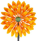 VEWOGARDEN Sunflower Wind Spinner with 6 Blades, Metal Kinetic Wind Spinners Outdoor for Yard, Garden, Lawn Decorations by VEWOGARDEN