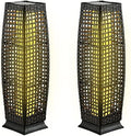 Tangkula 2-Piece Outdoor Solar Powered Floor Lamps by TANGKULA
