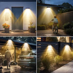 Peasur 368 LED Solar Motion Sensor Lights Outdoor Waterproof with 3 Modes - Image 6