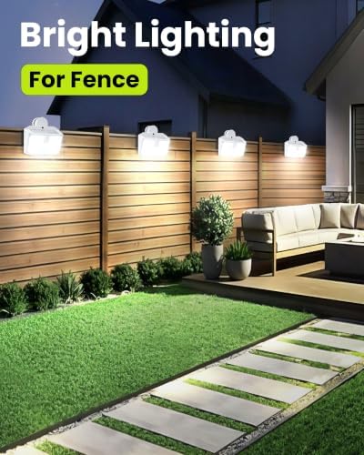 Clip on Solar Lights Outdoor, Motion Sensor Fence Lights - Image 7