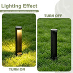 Landscape Path Light, Aluminum Outdoor Bollard Lighting for Lawn, Patio, Courtyard and Driveway Decoration Lighting IP65 Waterproof Pathway Lights - Image 6