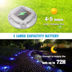 VOLISUN Solar Driveway Marker Lights Dock Marine Led Deck Outdoor 16 Pack - Image 3