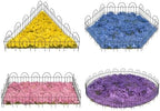 32in(H)×50ft(L) Black Decorative Garden Border Fence Total 35 Panels No Dig Metal Folding Fence Garden Edging Border Fence for Animal Barrier Fencing Flower Bed Yard Patio - Image 3