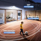 [16 Packs] Solar Motion Sensor Outdoor Lights, Super Bright Solar Lights Outdoor Waterproof, 3 Lighting Modes Security Wall Light for Outside Walking Dog Fence Backyard Deck Garden Door Step Garage - Image 7