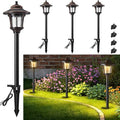 SURAIELEC Low Voltage Landscape Light with Connectors, 4 Pack, ETL Listed by SURAIELEC