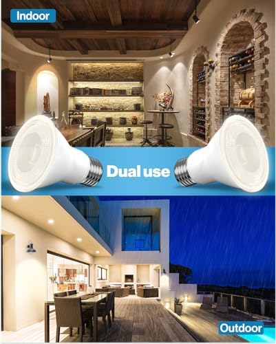 Sunco 10 Pack PAR30 LED Bulb Flood Light, E26, 11W=75W Dimmable, Long Neck - Image 5