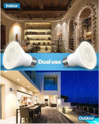 Sunco 10 Pack PAR30 LED Bulb Flood Light, E26, 11W=75W Dimmable, Long Neck - Image 5